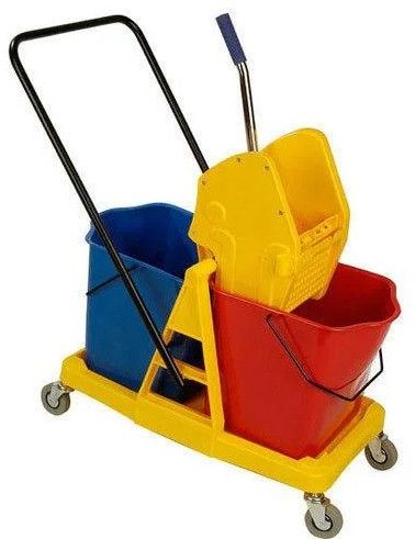 30 Liter Double Wringer Trolley