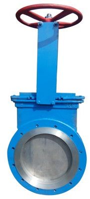 Manual Operating Knife Edge Gate Valve