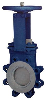 Knife Edge Gate Valve With SS Cladding