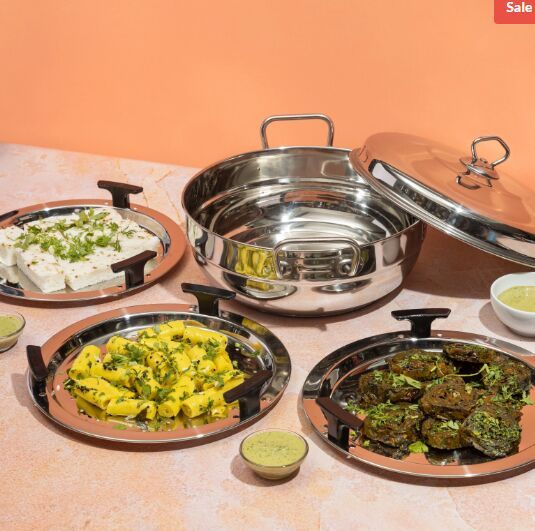 Vinod Stainless Steel Multi Kadai