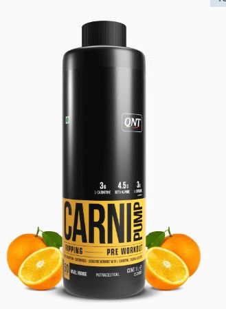 CARNI-PUMP Liquid Pre Workout | Naval Orange