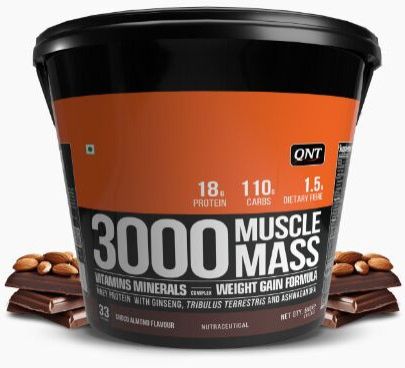 Muscle Mass 3000 Weight Gainer | Choco Almond