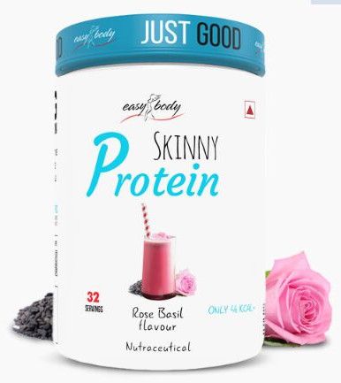 Skinny Anti Aging Collagen Protein Powder | Rose Basil