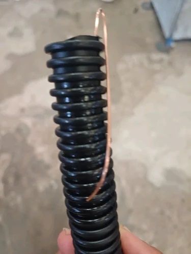 Flexible Pipe With Pulling String