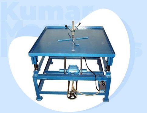 Vibratory Table for De-airing, Packing, Settling, Densifying
