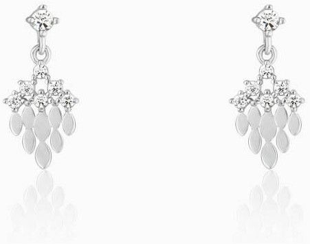 Silver Grape Valley Earrings Dangle