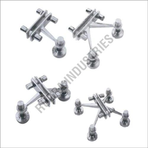 Architectural Spider Glass Fittings, Color : Metallic for Residential