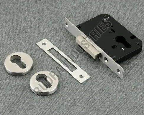 Stainless Steel Regular Dead Lock With Key Hall, Packaging Type : Box