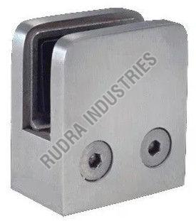 Stainless Steel Glass Bracket, Color : Silver 45x45 Mm