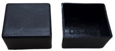 Plastic Outer Square Pipe End Cap 40mm, Brand Name : Ommiton