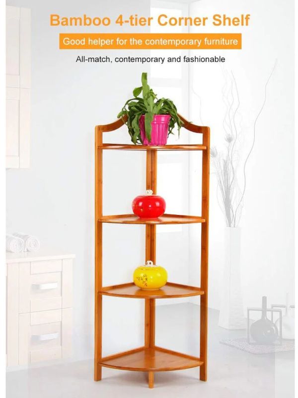 4 Tiers Corner Multi-Functional Flower Plant Display Stand
