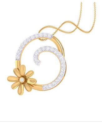 Fancy Diamond Pendant