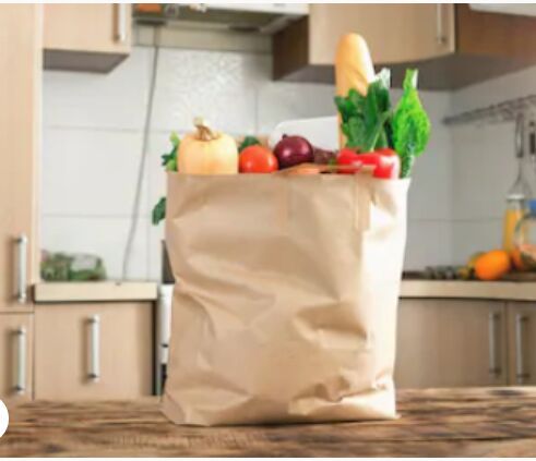 Grocery Paper Bags, Color : Brown