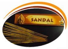 Sandalwood Sandal Incense Sticks, Color : Brown