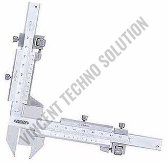 Stainless Steel Insize Gear Tooth Vernier Caliper, Color : Silver