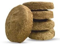 Dried Cow Dung Cake, Color : Brown