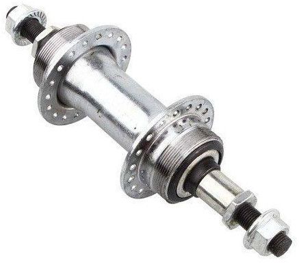 Aluminum Alloy Bicycle Coaster Hub, Color : Silver