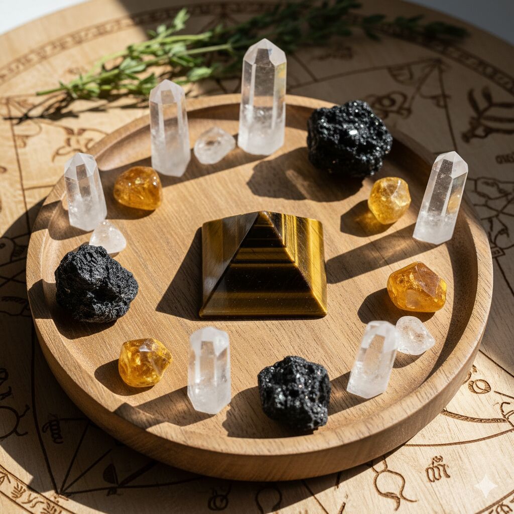 Wholesale 1 Inch Natural Tiger Eye Pyramid | Courage, Prosperity, Focus & Solar Plexus Healing Tool