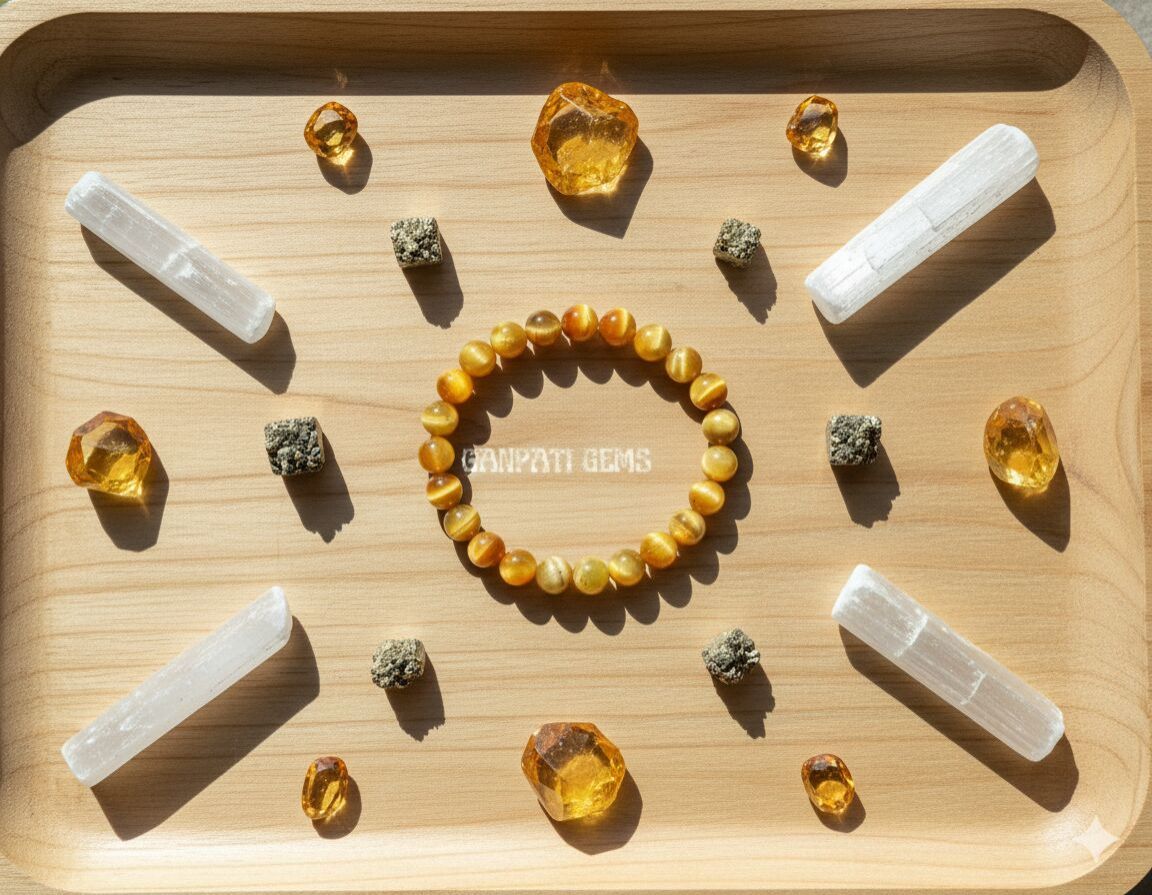 Wholesale Natural Star Tiger’S Eye Beaded Bracelet |