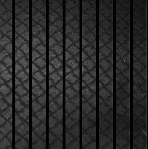 9S-342 Dark Grey PVC Fluted Louvers Panel