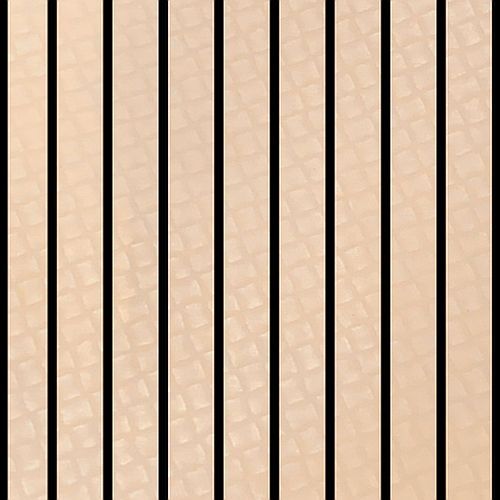 9S-344 Beige PVC Fluted Louvers Panel