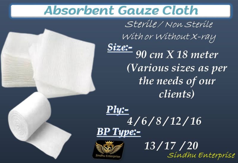 Aborbent Gauze Cloth