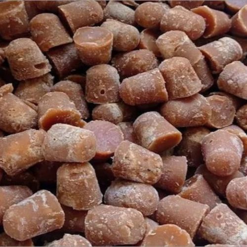 Brownish Jaggery Cubes, Shape : Round for Food, Beverages