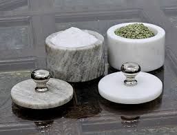 Polished Marble Canisters, Shape : Round