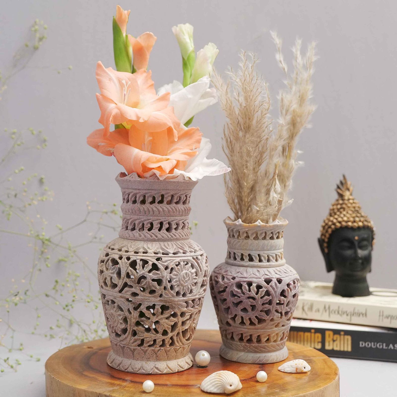 Marble Flower Vase