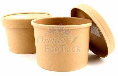 125ml Kraft Paper Dip Container, Color : Brown