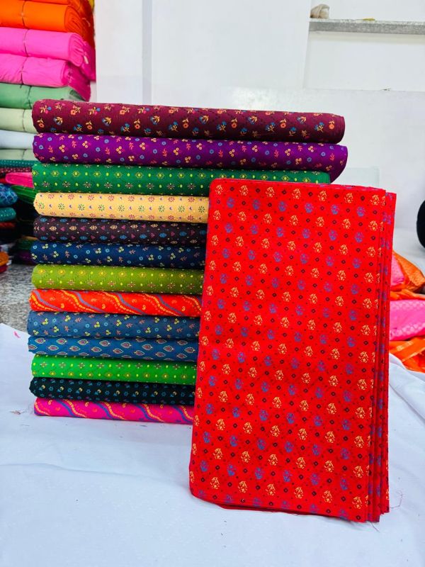 Lapet Printed Blouse