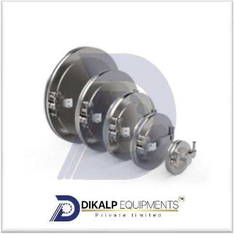 Stainless Steel Rapid Transfer Port, Color : Silver