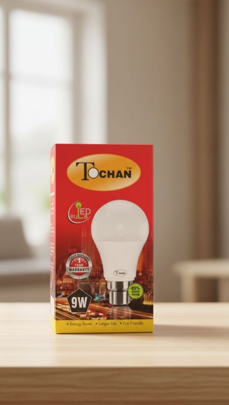 Tochan Brand 9 Watt LED Bulb