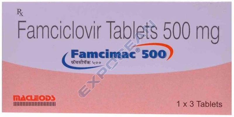 500 Mg Famcimac Famciclovir Tablet