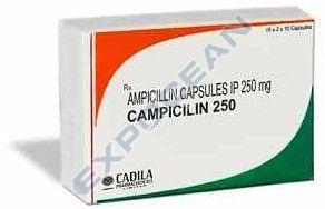Campicillin Ampicillin Capsule, Packaging Type : Box