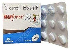 Manforce Sildenafil Tablet for Erectile Dysfunction Treatment