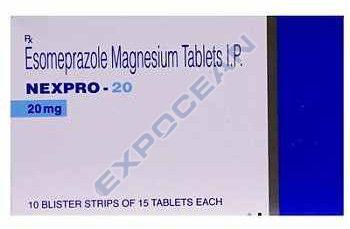 Nexpro Esomeprazole Magnesium Tablet, Packaging Type : Box