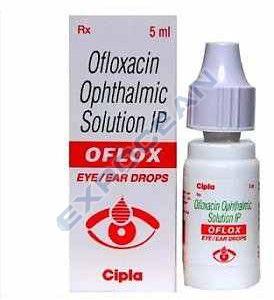 Oflox Ofloxacin Ophthalmic Solution, Packaging Type : Box