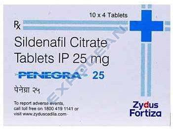 Penegra 25mg Sildenafil Citrate Tablet