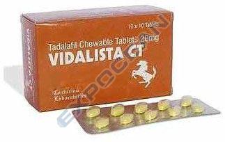Vidalista CT Tadalafil Chewable Tablet