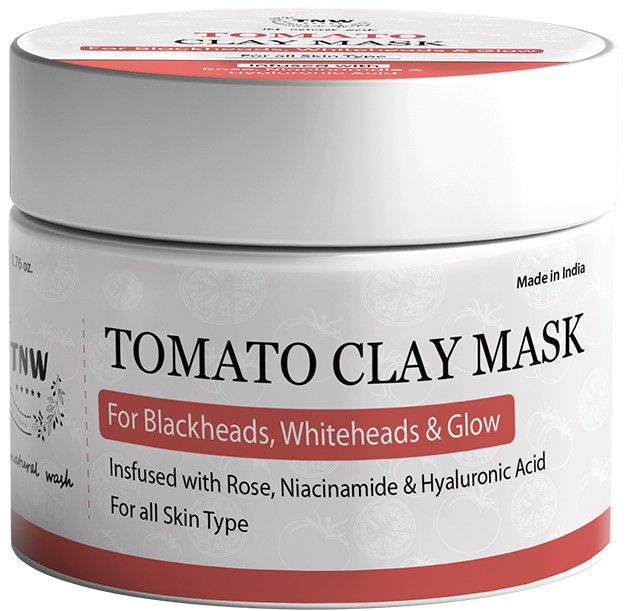 Tnw – The Natural Wash Tomato Clay Mask for Glowing & Healthy Skin