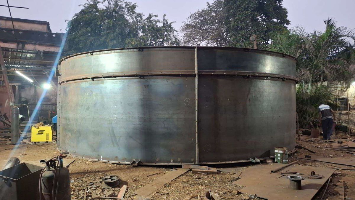 Mild Steel Industrial Storage Tank