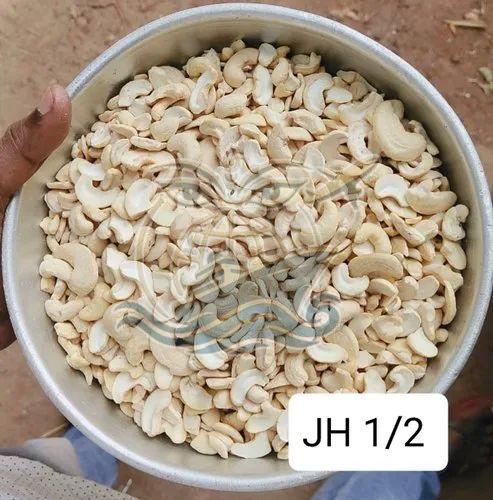 JH 1/2 Split Cashew Nuts, Color : Natural