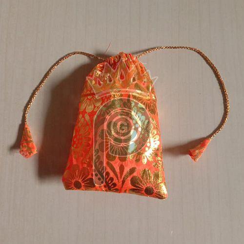 Silk Handmade Designer Potli Bag 8 Cm ×12 Cm