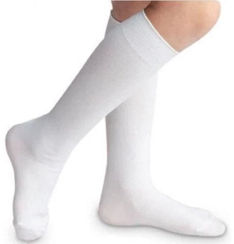 Cotton White Socks One Size Fits Most