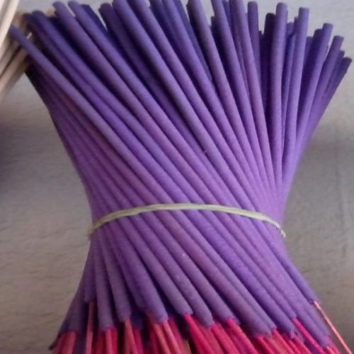 Purple Raw Incense Sticks, Packaging Type : Plastic Packet