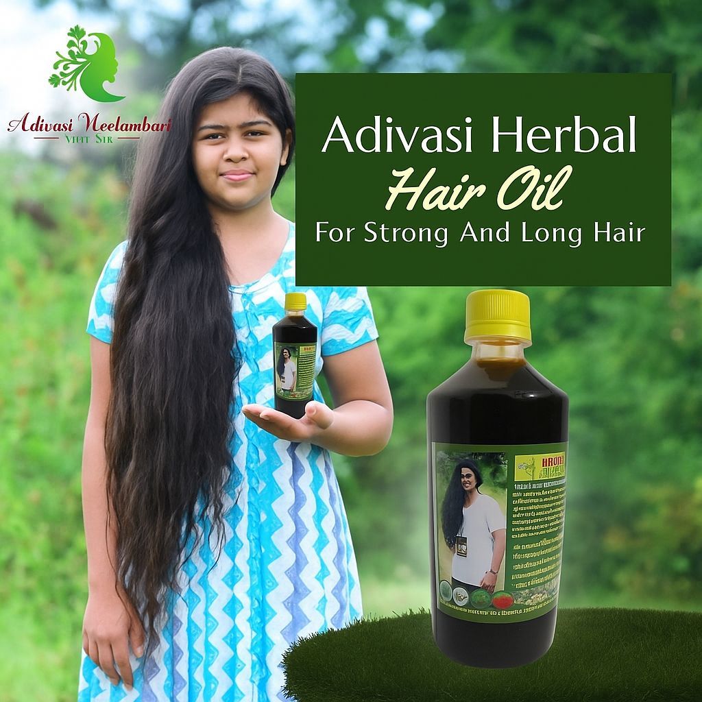 500ml Adivasi Herbal Hair Oil
