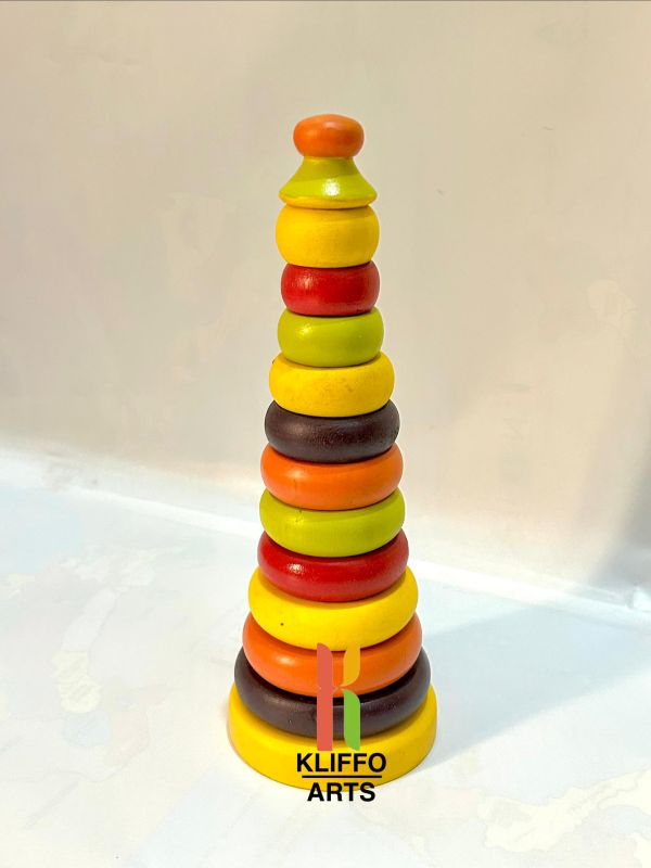 Wooden Stacking Ring Toy
