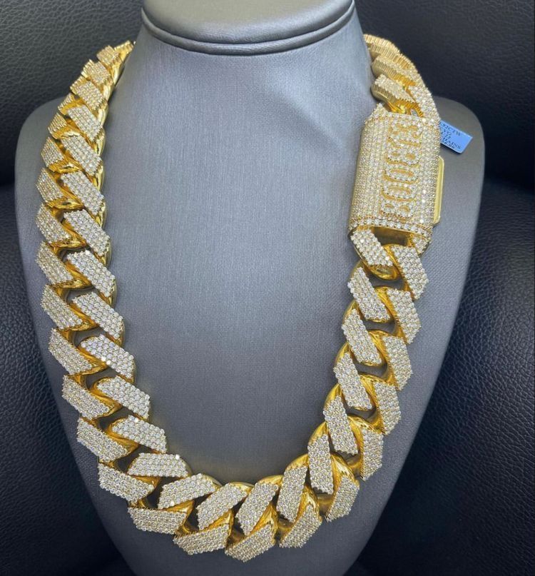 Custom Diamond Studded Chain