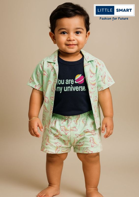 Boys 3 Piece Baba Suit